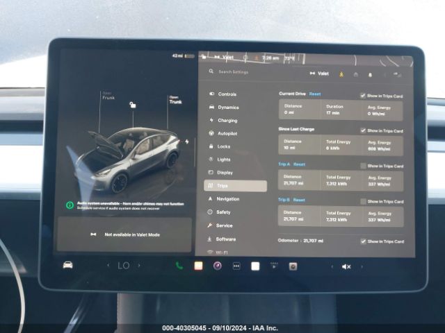 Photo 6 VIN: 7SAYGDEF6PF594806 - TESLA MODEL Y 