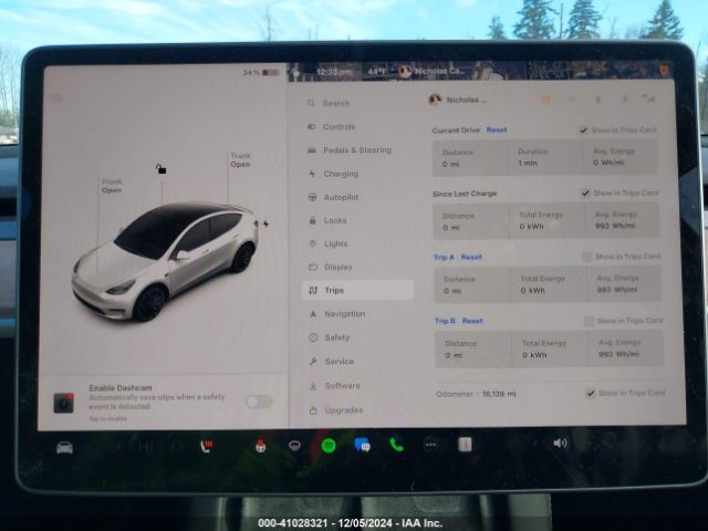 Photo 6 VIN: 7SAYGDEF6PF715771 - TESLA MODEL Y 