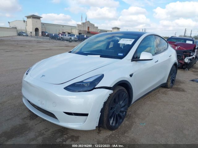 Photo 1 VIN: 7SAYGDEF6PF831066 - TESLA MODEL Y 