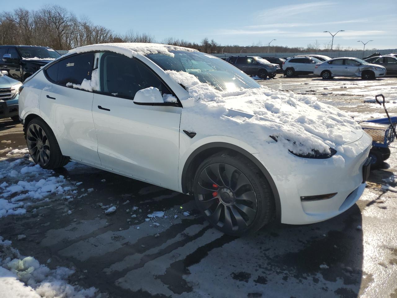 Photo 3 VIN: 7SAYGDEF6PF833111 - TESLA MODEL Y 