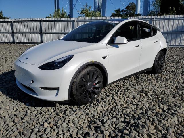 Photo 1 VIN: 7SAYGDEF7NF372286 - TESLA MODEL Y 