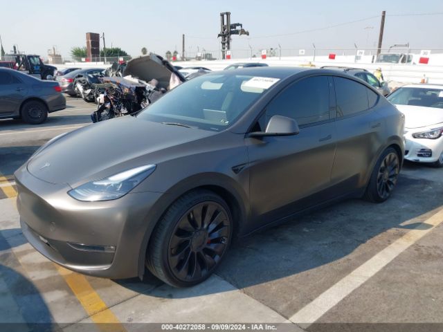 Photo 1 VIN: 7SAYGDEF7NF405206 - TESLA MODEL Y 