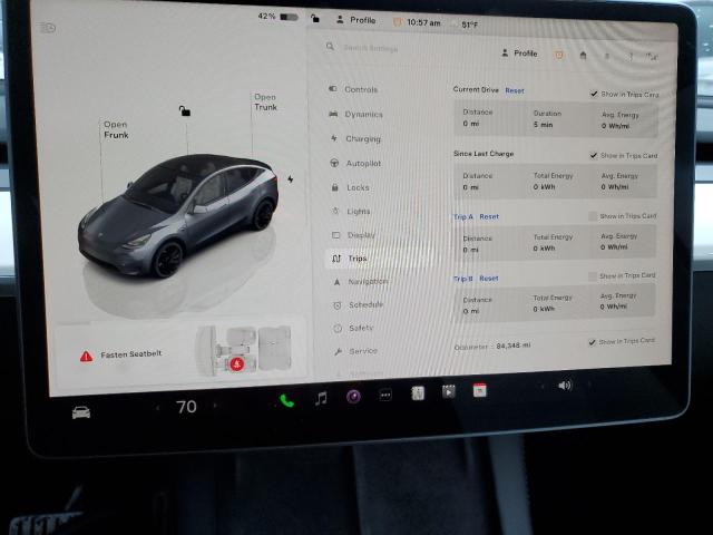 Photo 8 VIN: 7SAYGDEF7NF463302 - TESLA MODEL Y 