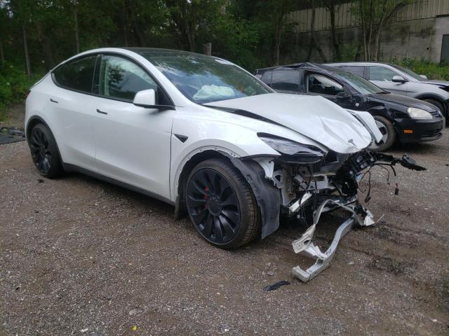 Photo 3 VIN: 7SAYGDEF7NF468273 - TESLA MODEL Y 