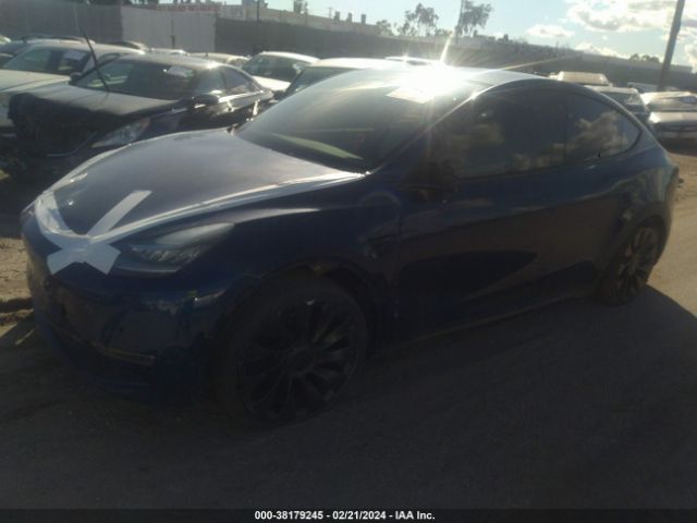 Photo 1 VIN: 7SAYGDEF7NF488569 - TESLA MODEL Y 