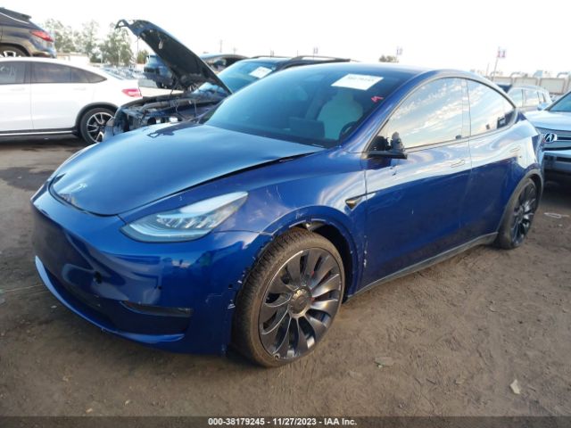 Photo 1 VIN: 7SAYGDEF7NF488569 - TESLA MODEL Y 