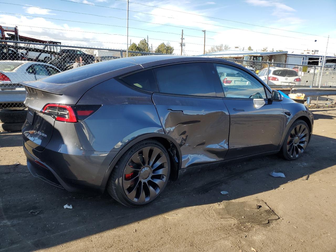 Photo 2 VIN: 7SAYGDEF7PF916966 - TESLA MODEL Y 