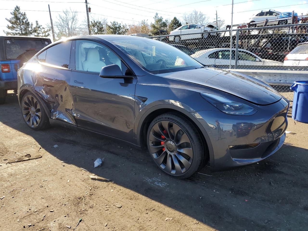 Photo 3 VIN: 7SAYGDEF7PF916966 - TESLA MODEL Y 