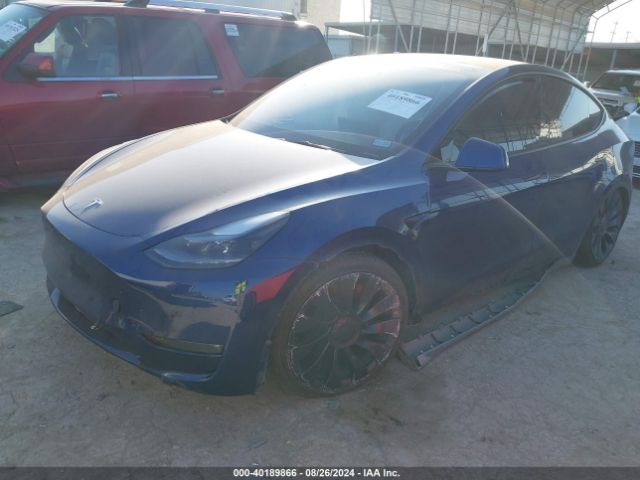 Photo 1 VIN: 7SAYGDEF7PF967903 - TESLA MODEL Y 