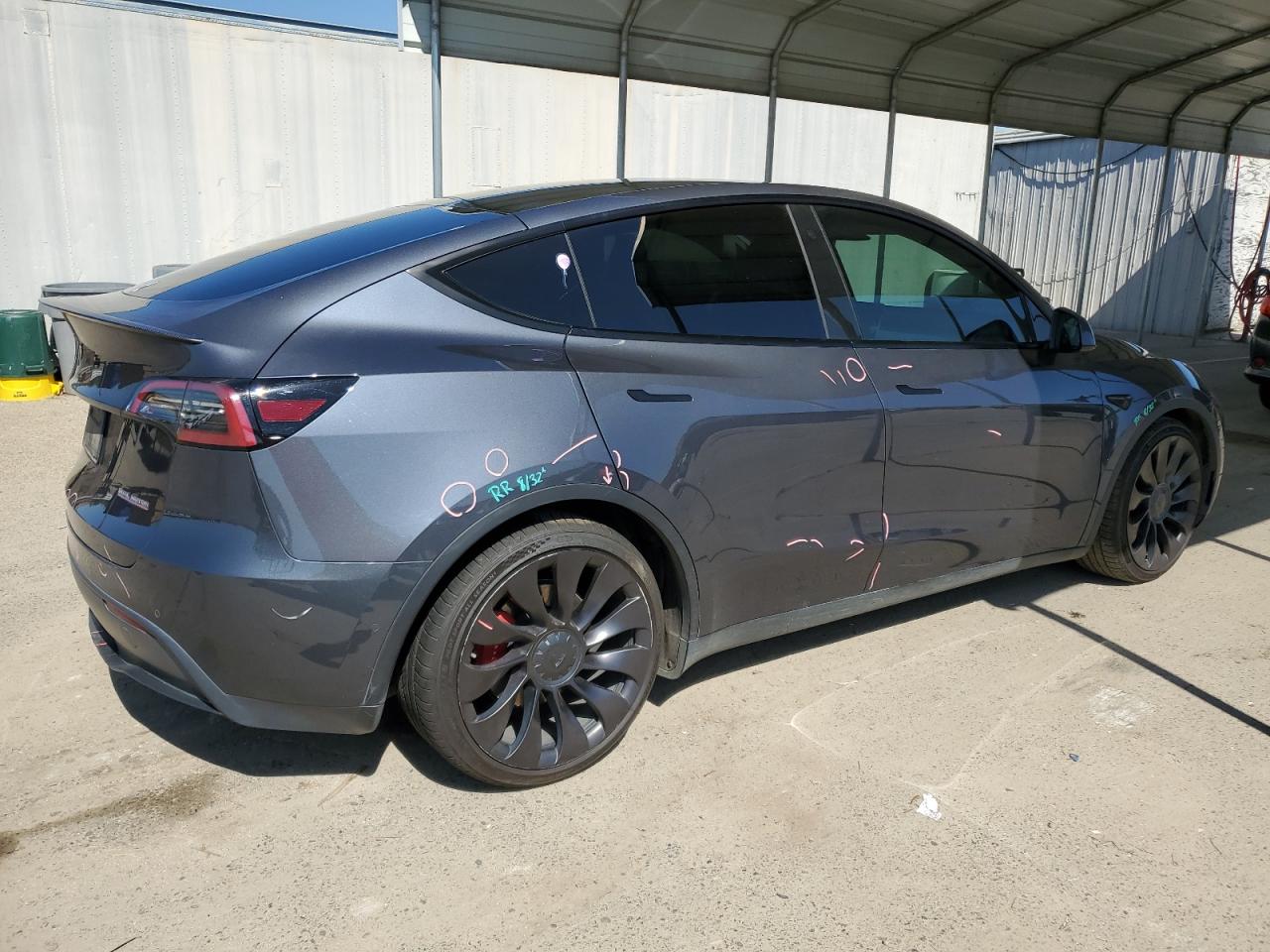 Photo 2 VIN: 7SAYGDEF8NF341306 - TESLA MODEL Y 