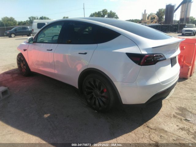 Photo 2 VIN: 7SAYGDEF8NF382034 - TESLA MODEL Y 