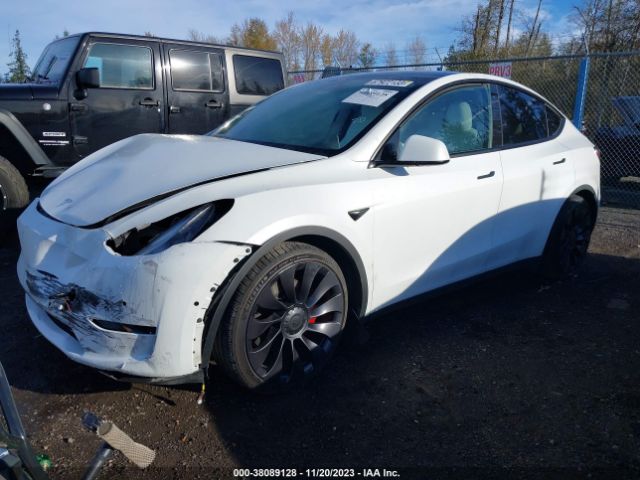 Photo 1 VIN: 7SAYGDEF8NF409121 - TESLA MODEL Y 