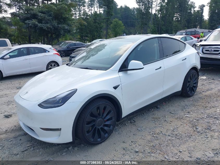 Photo 1 VIN: 7SAYGDEF8NF517531 - TESLA MODEL Y 