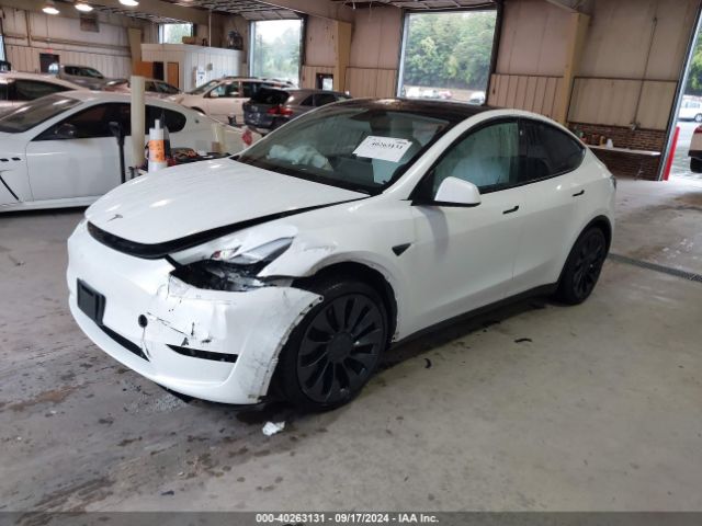 Photo 1 VIN: 7SAYGDEF8PF594418 - TESLA MODEL Y 