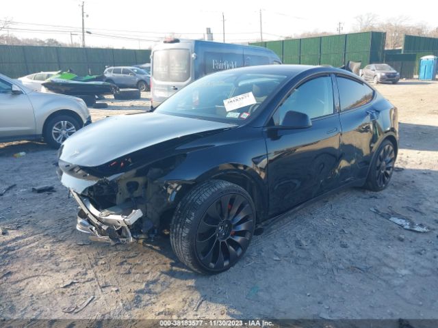 Photo 1 VIN: 7SAYGDEF8PF876705 - TESLA MODEL Y 