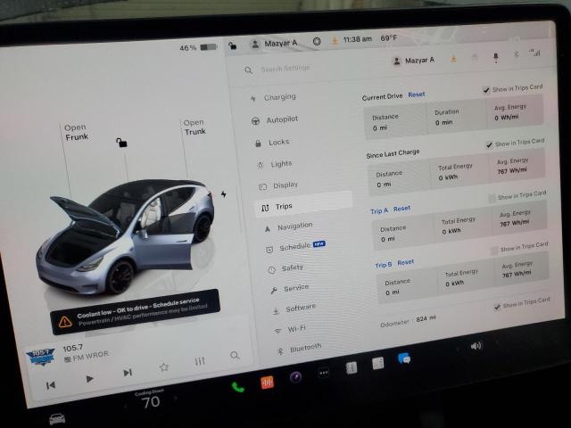 Photo 8 VIN: 7SAYGDEF8RA323746 - TESLA MODEL Y 