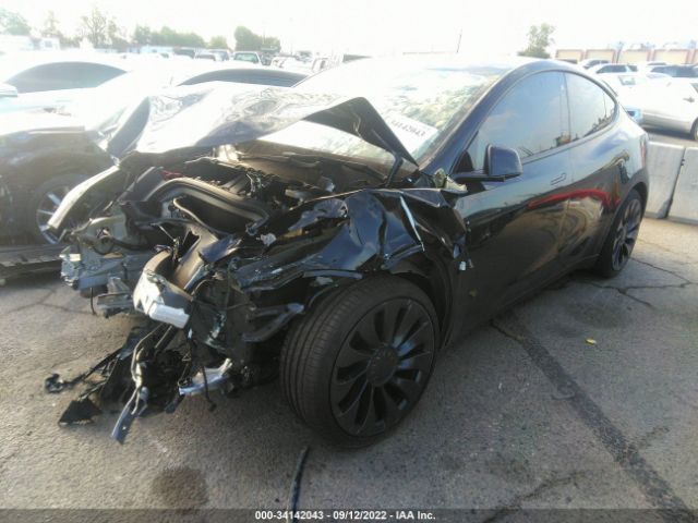 Photo 1 VIN: 7SAYGDEF9NF324000 - TESLA MODEL Y 