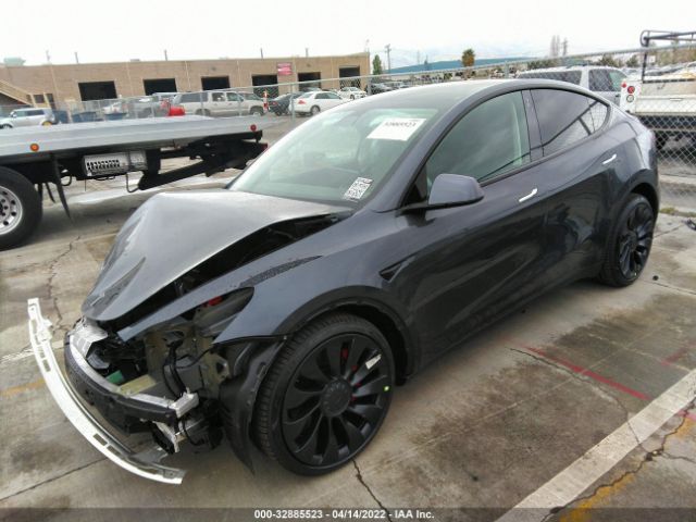 Photo 1 VIN: 7SAYGDEF9NF379675 - TESLA MODEL Y 