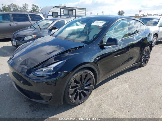 Photo 1 VIN: 7SAYGDEF9NF405093 - TESLA MODEL Y 