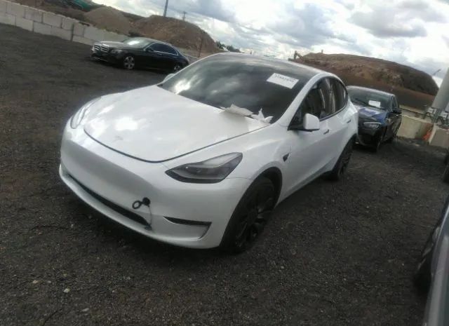 Photo 1 VIN: 7SAYGDEF9NF413405 - TESLA MODEL Y 