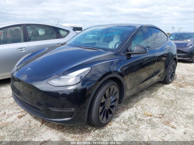 Photo 1 VIN: 7SAYGDEF9NF508496 - TESLA MODEL Y 