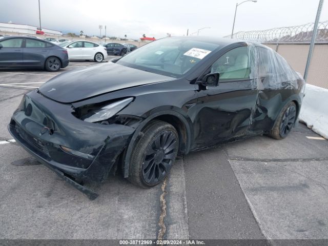 Photo 1 VIN: 7SAYGDEF9PF659602 - TESLA MODEL Y 