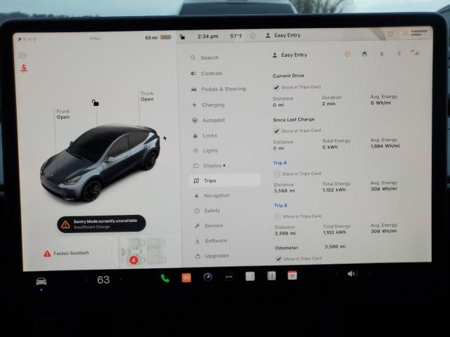 Photo 8 VIN: 7SAYGDEF9PF838528 - TESLA MODEL Y 