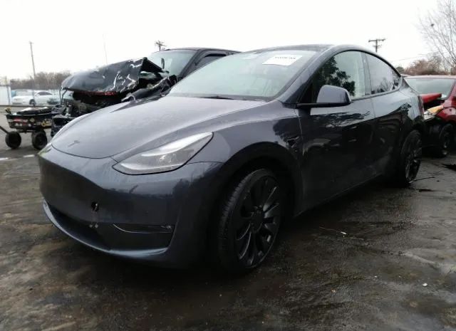 Photo 1 VIN: 7SAYGDEFXNF452410 - TESLA MODEL Y 