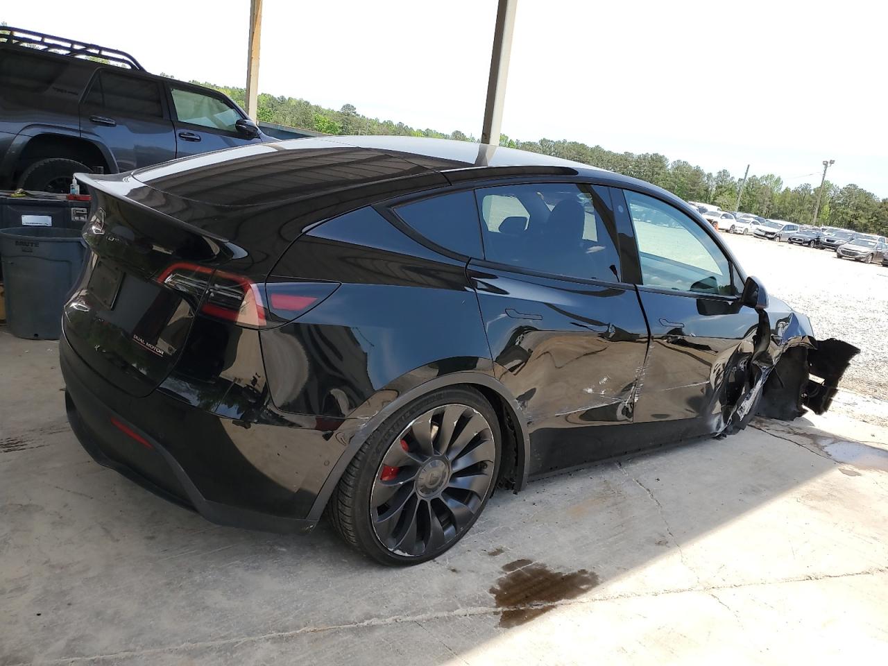 Photo 2 VIN: 7SAYGDEFXNF463455 - TESLA MODEL Y 