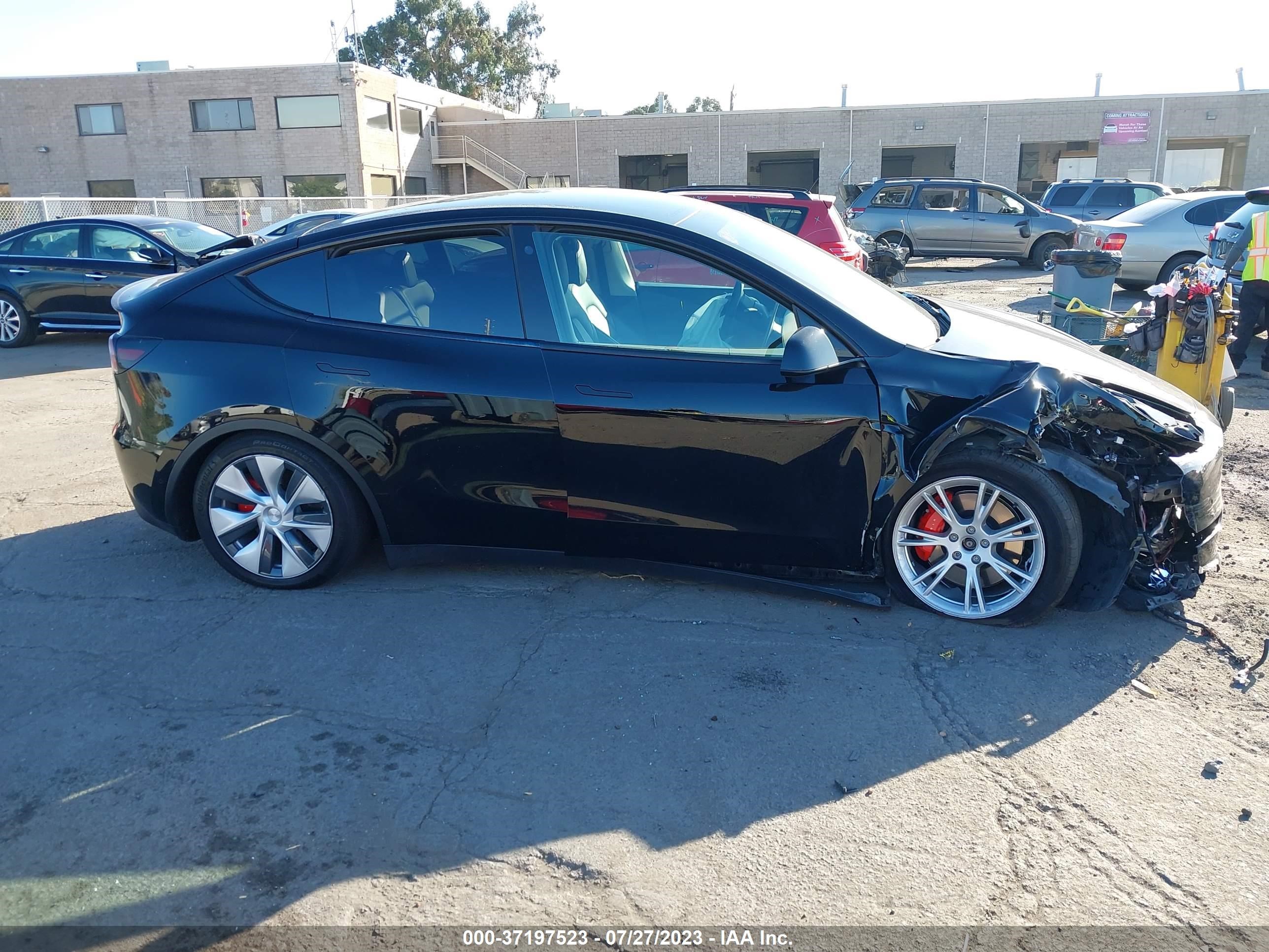 Photo 12 VIN: 7SAYGDEFXNF494625 - TESLA MODEL Y 