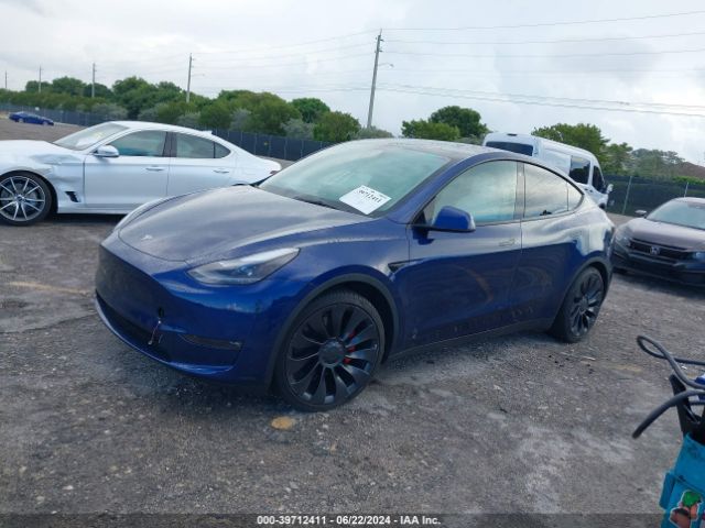 Photo 1 VIN: 7SAYGDEFXNF503288 - TESLA MODEL Y 