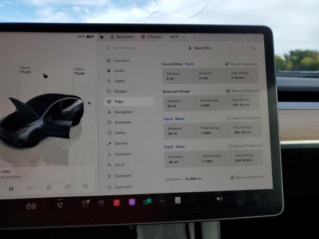 Photo 8 VIN: 7SAYGDEFXNF540048 - TESLA MODEL Y 