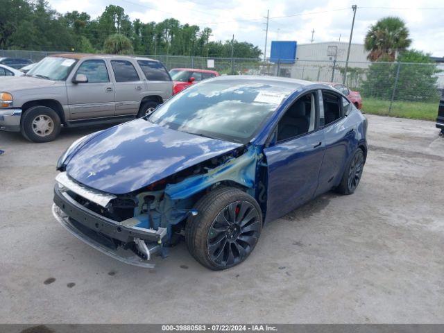 Photo 1 VIN: 7SAYGDEFXPF705745 - TESLA MODEL Y 