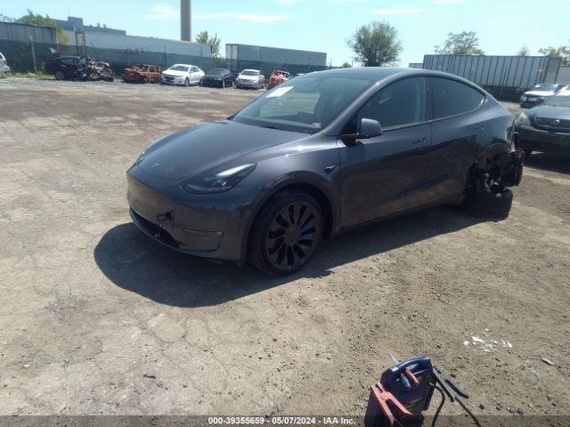 Photo 1 VIN: 7SAYGDEFXPF902625 - TESLA MODEL Y 