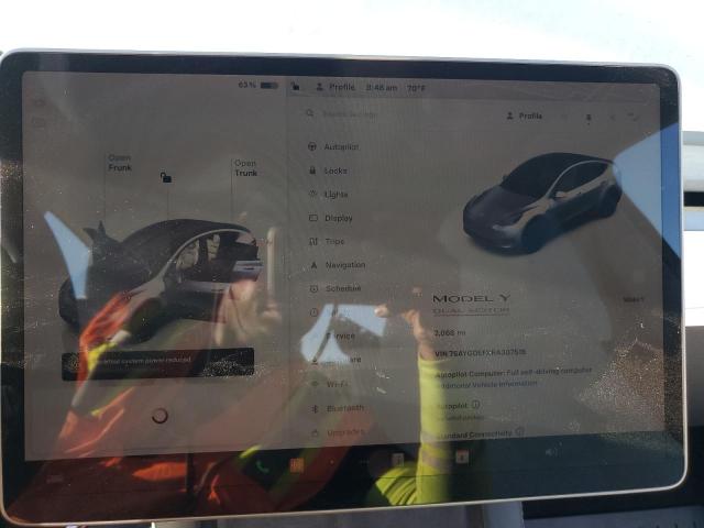 Photo 8 VIN: 7SAYGDEFXRA307516 - TESLA MODEL Y 