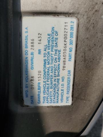 Photo 11 VIN: 9BWBA0306KP002711 - VOLKSWAGEN FOX 