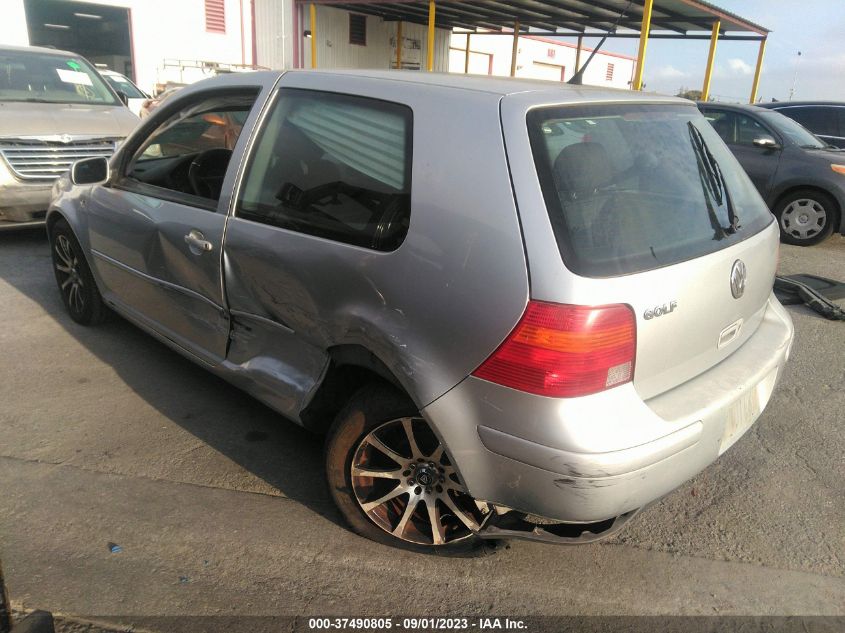 Photo 2 VIN: 9BWBK61J834018987 - VOLKSWAGEN GOLF 