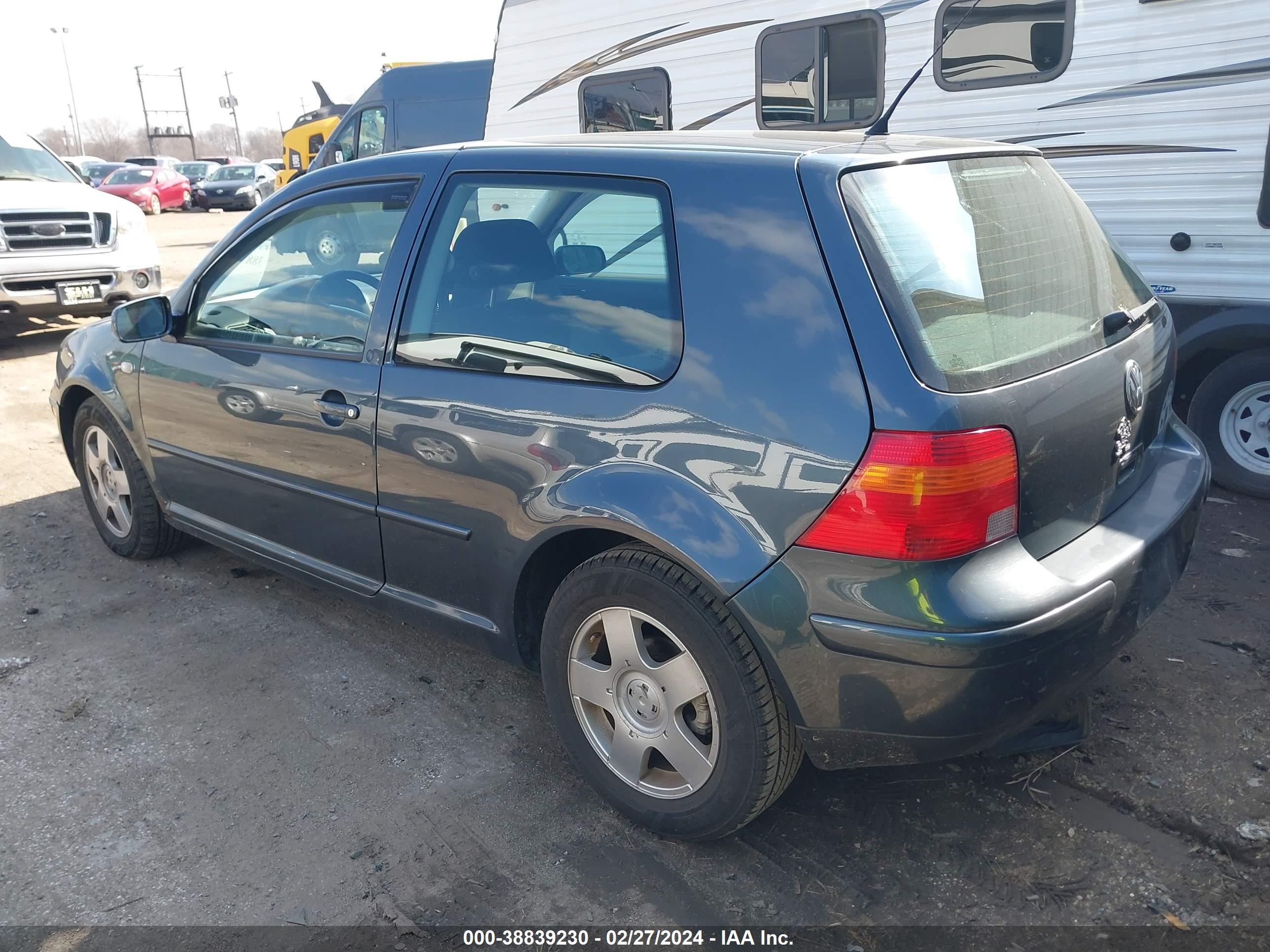 Photo 2 VIN: 9BWBL61J344003330 - VOLKSWAGEN GOLF 