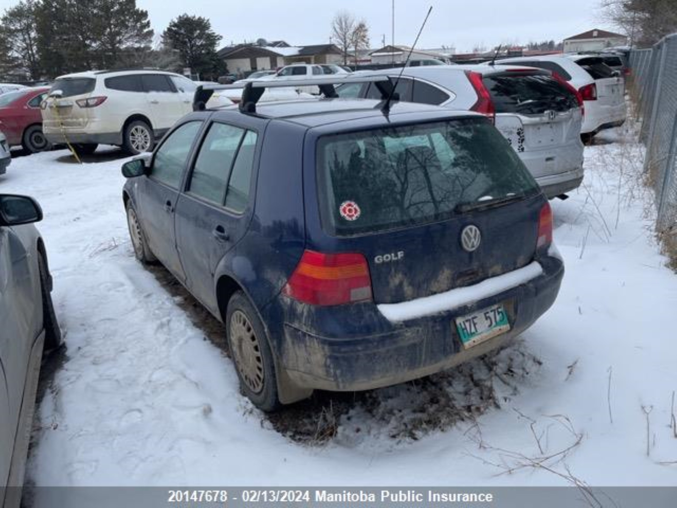 Photo 2 VIN: 9BWFB21J624061264 - VOLKSWAGEN GOLF 