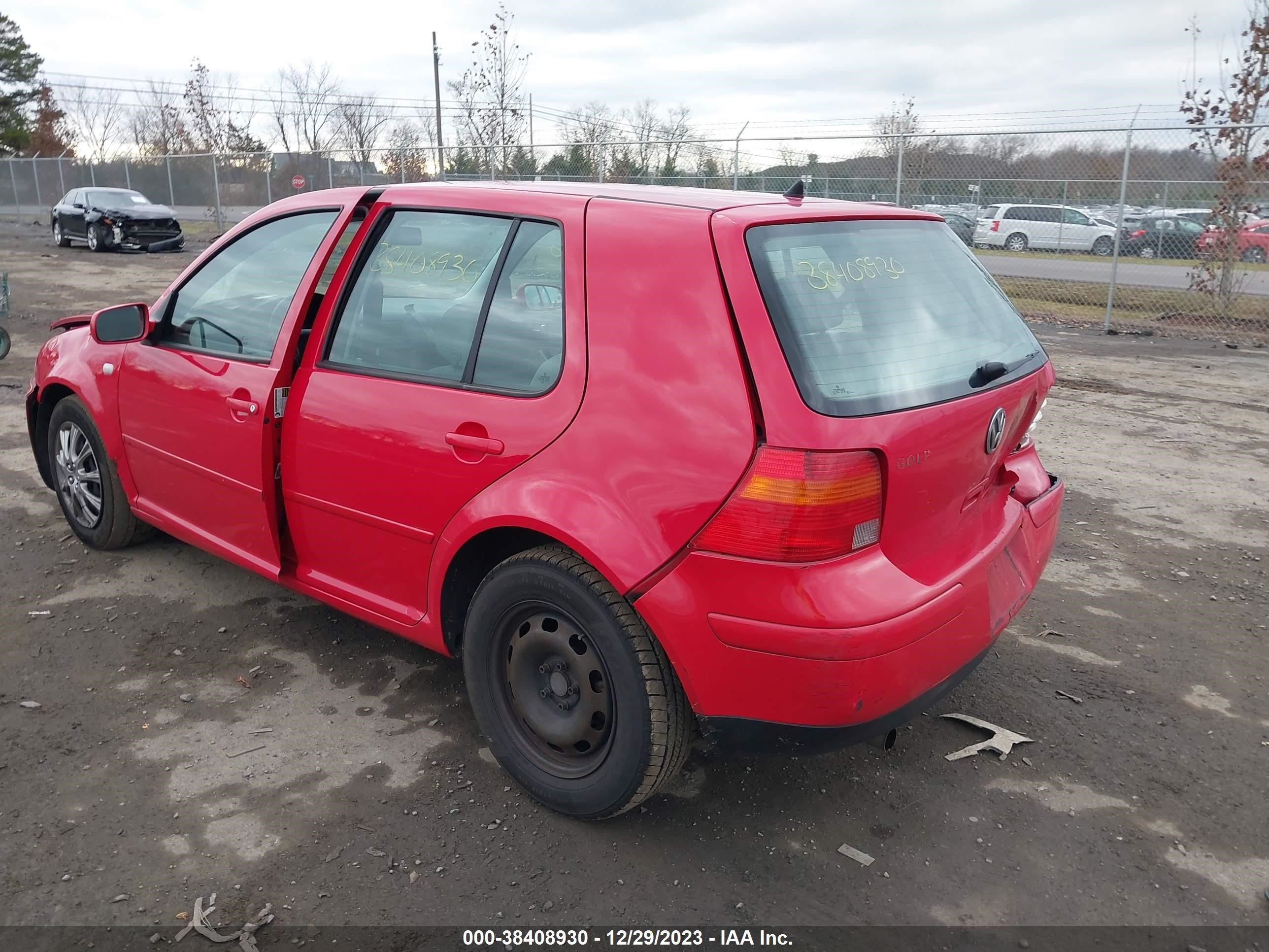 Photo 2 VIN: 9BWFL61J144030592 - VOLKSWAGEN GOLF 