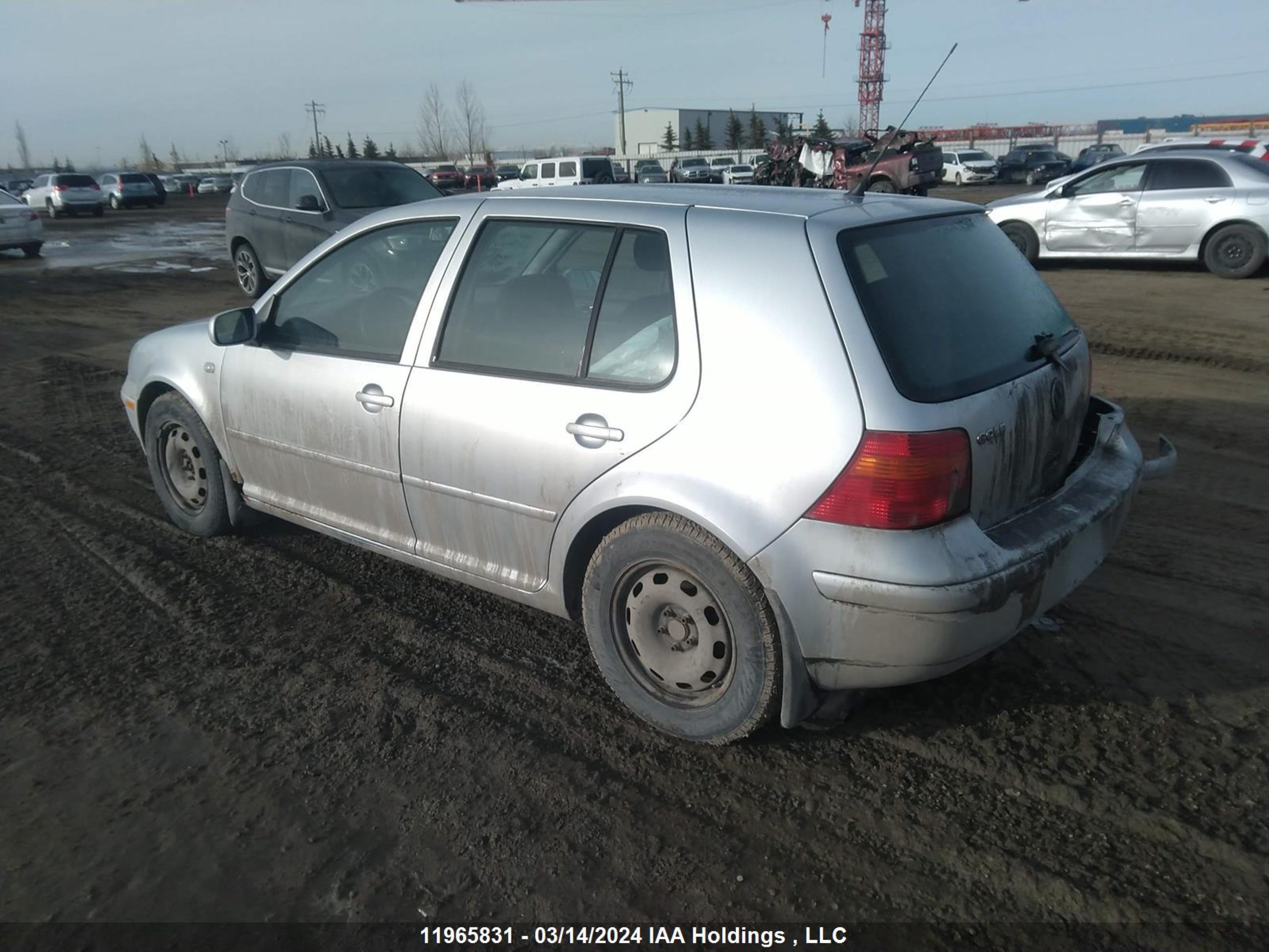 Photo 2 VIN: 9BWGK21J034012339 - VOLKSWAGEN GOLF 