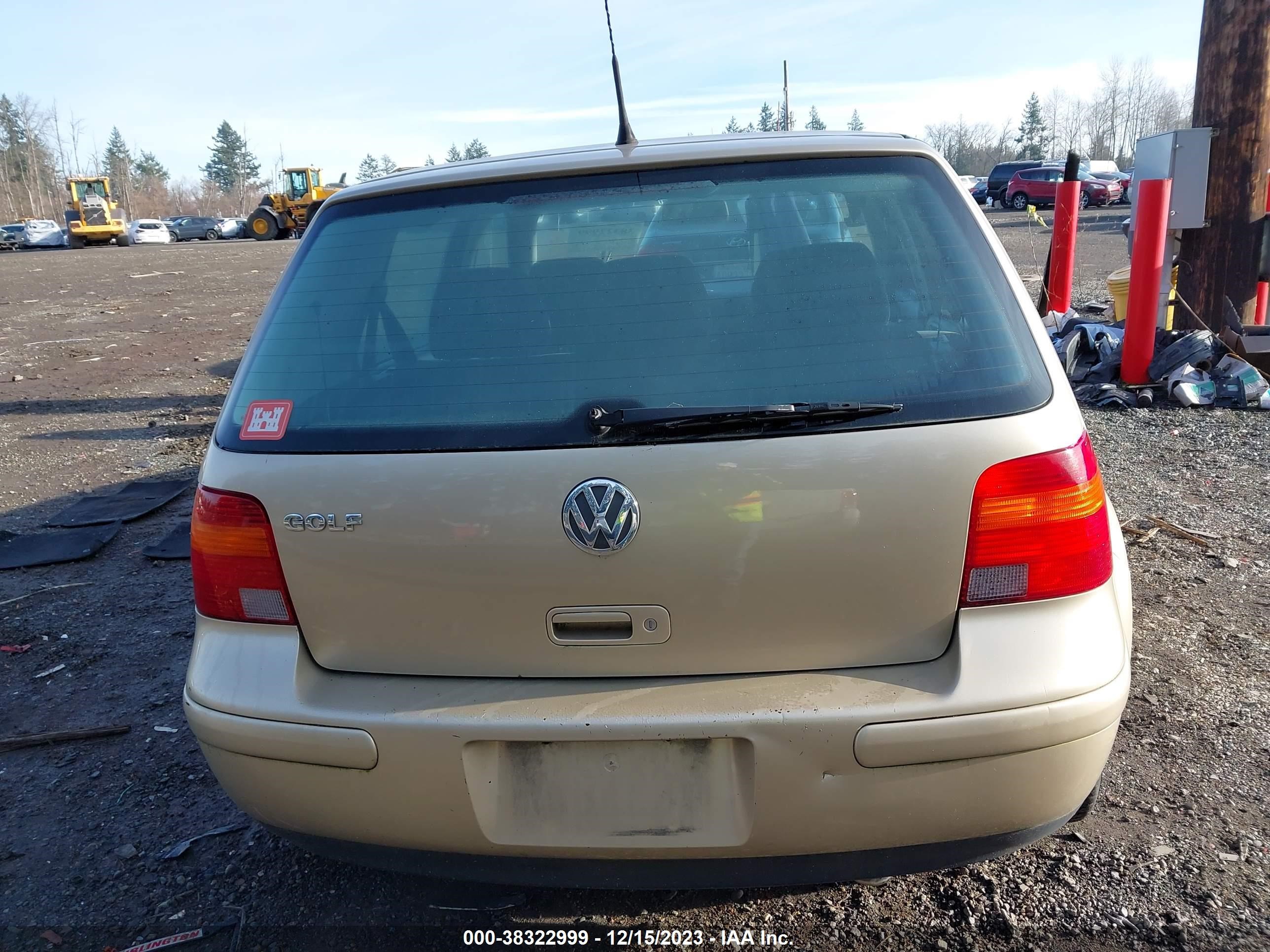 Photo 15 VIN: 9BWGK61J934007020 - VOLKSWAGEN GOLF 