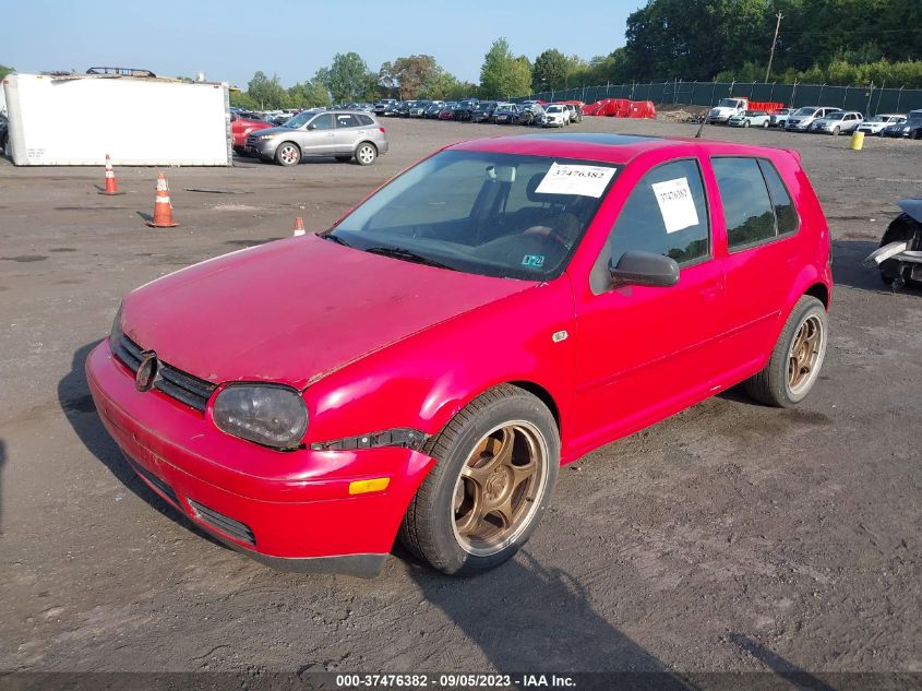 Photo 1 VIN: 9BWGL61J044000892 - VOLKSWAGEN GOLF 