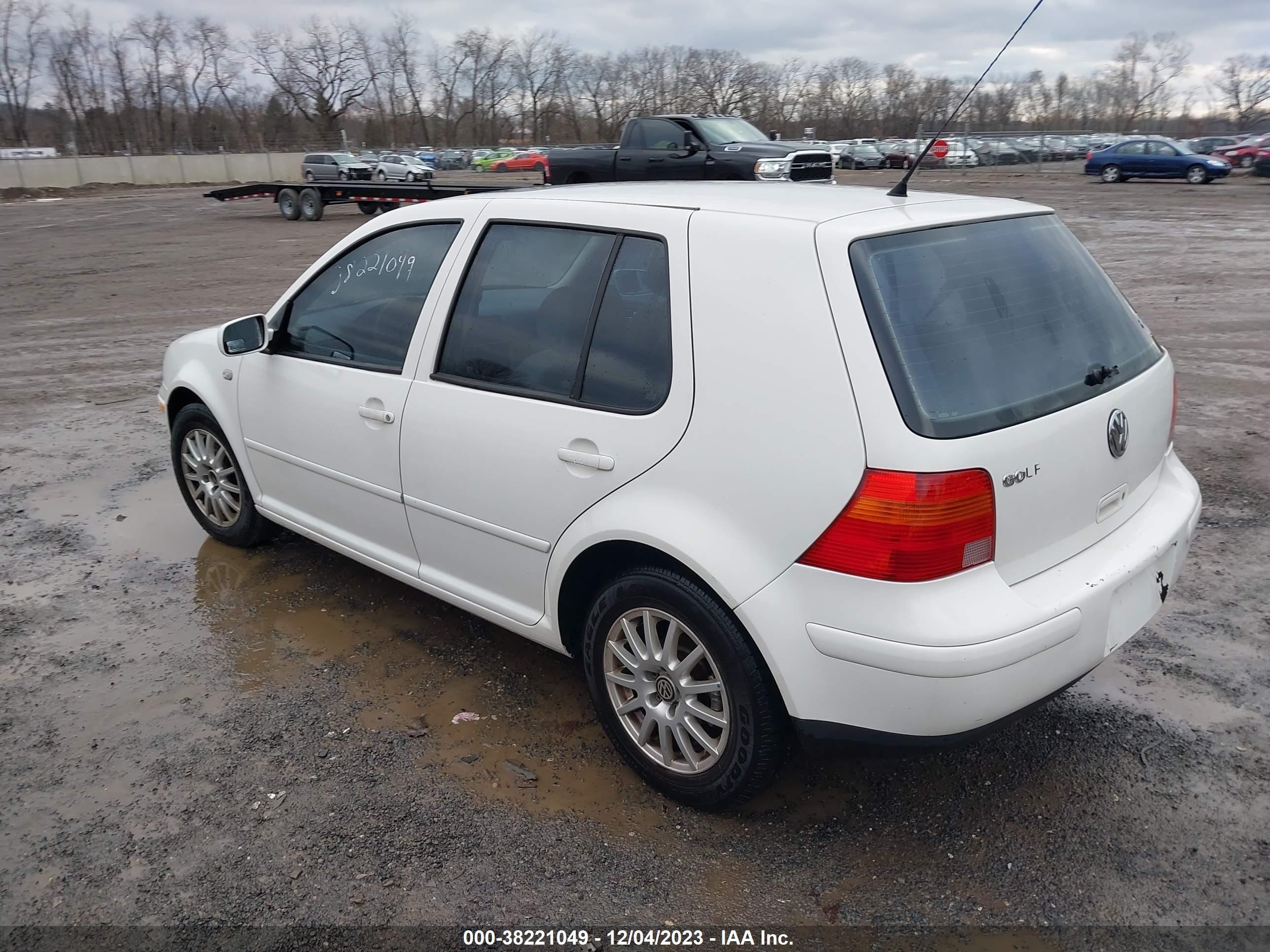 Photo 2 VIN: 9BWGL61J544042071 - VOLKSWAGEN GOLF 