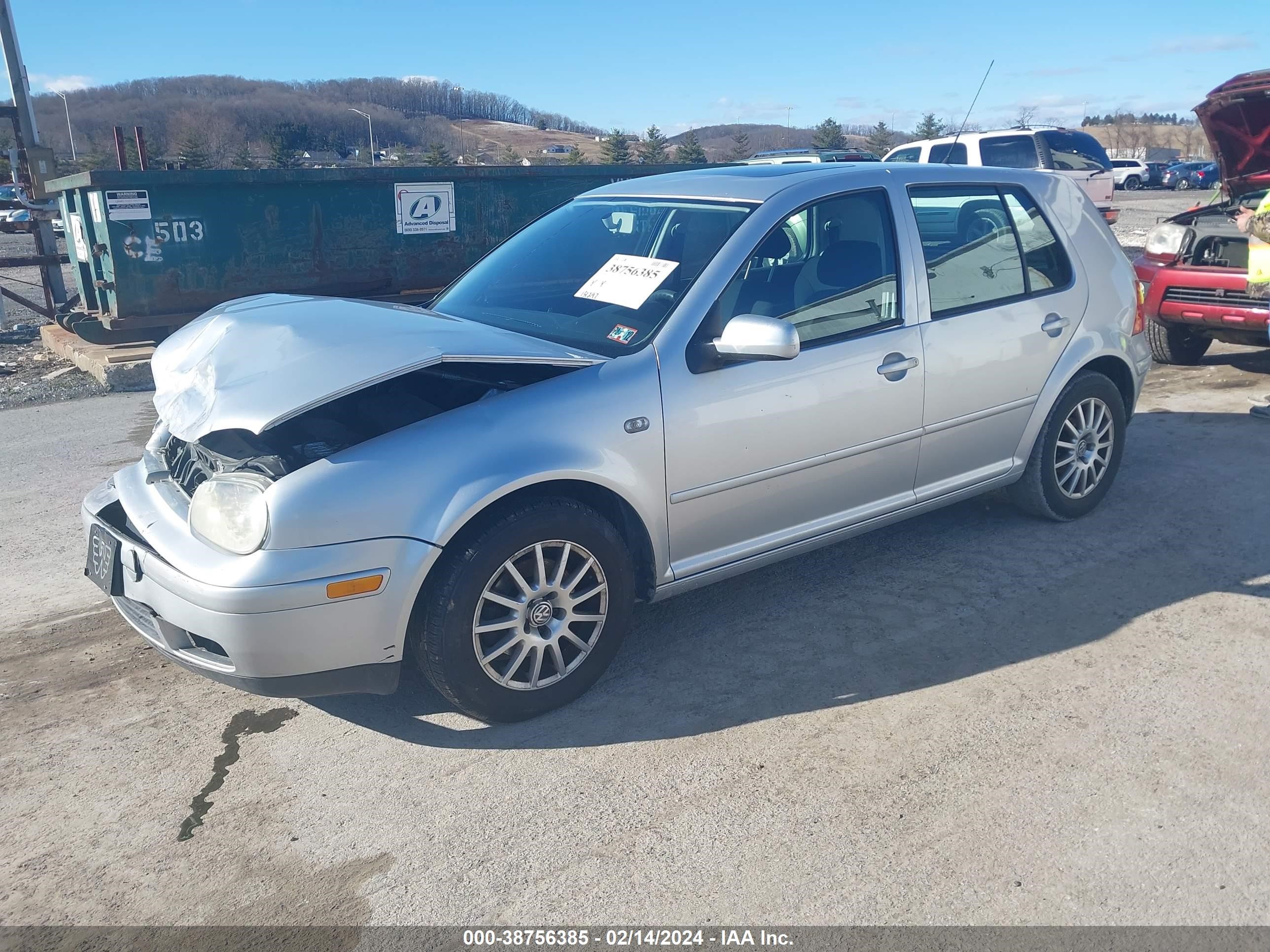 Photo 1 VIN: 9BWGL61J744042895 - VOLKSWAGEN GOLF 