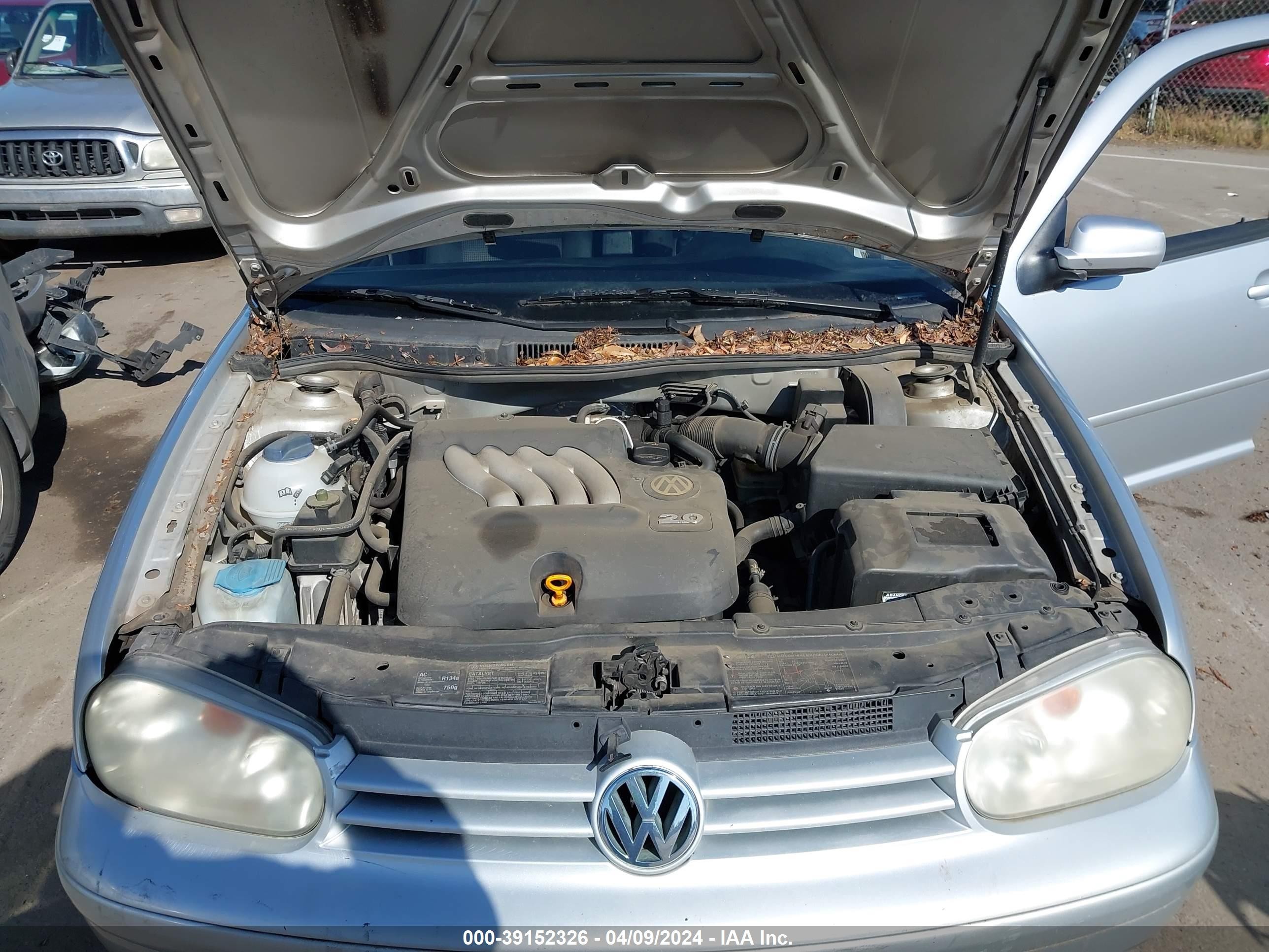 Photo 9 VIN: 9BWGL61J944009767 - VOLKSWAGEN GOLF 