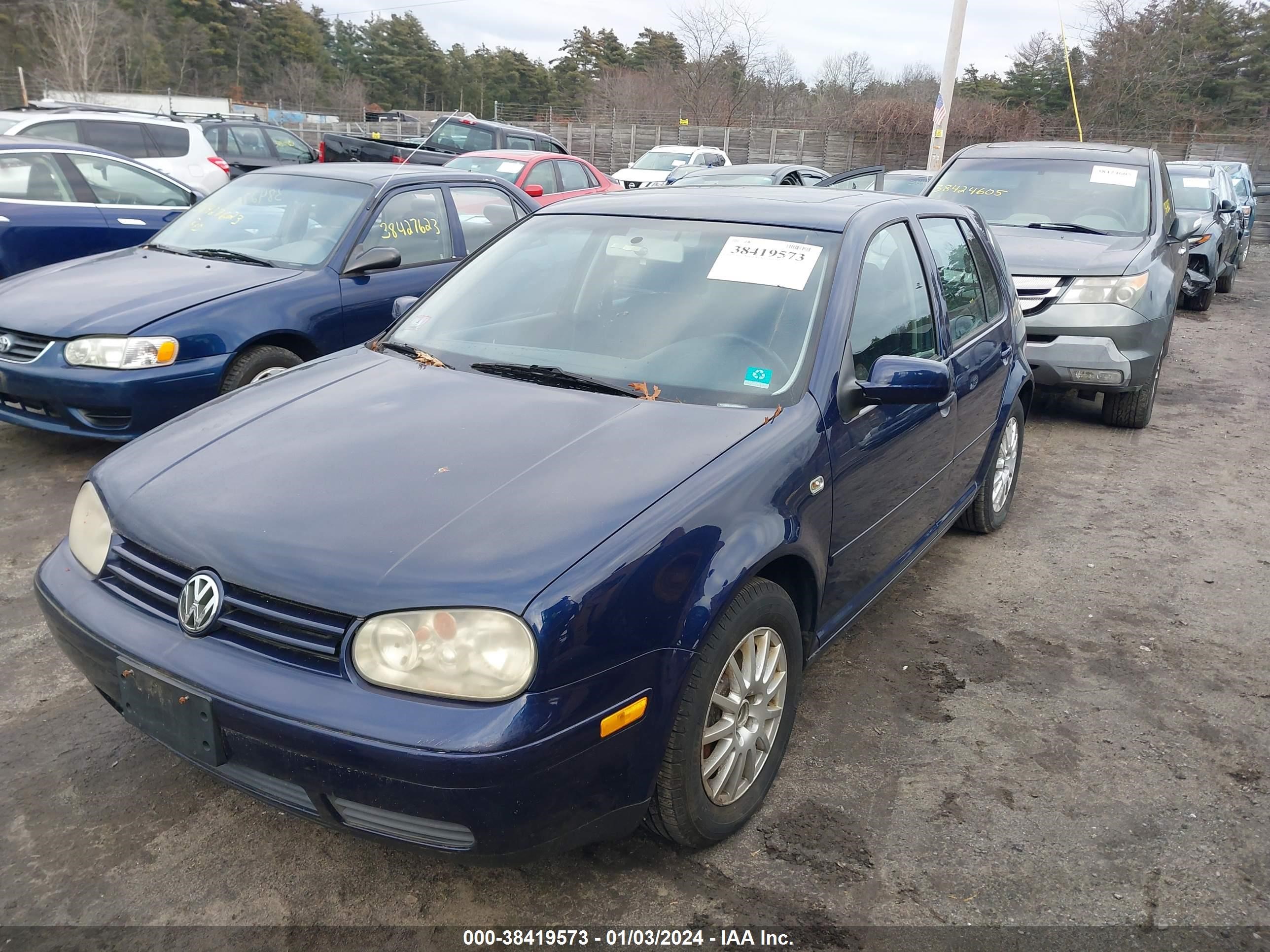 Photo 1 VIN: 9BWGP61J034006887 - VOLKSWAGEN GOLF 