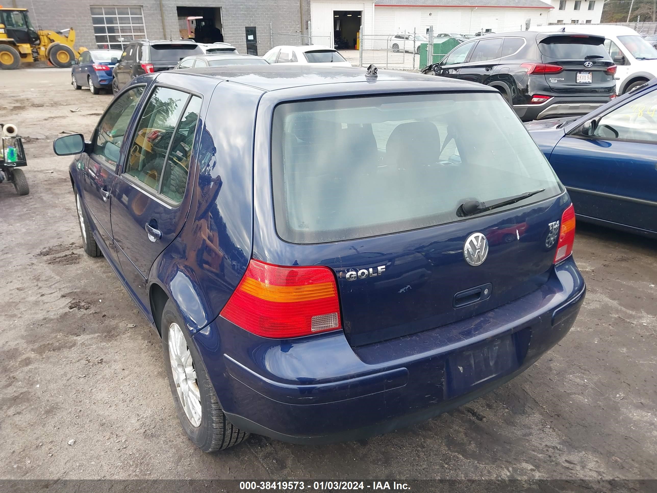 Photo 2 VIN: 9BWGP61J034006887 - VOLKSWAGEN GOLF 