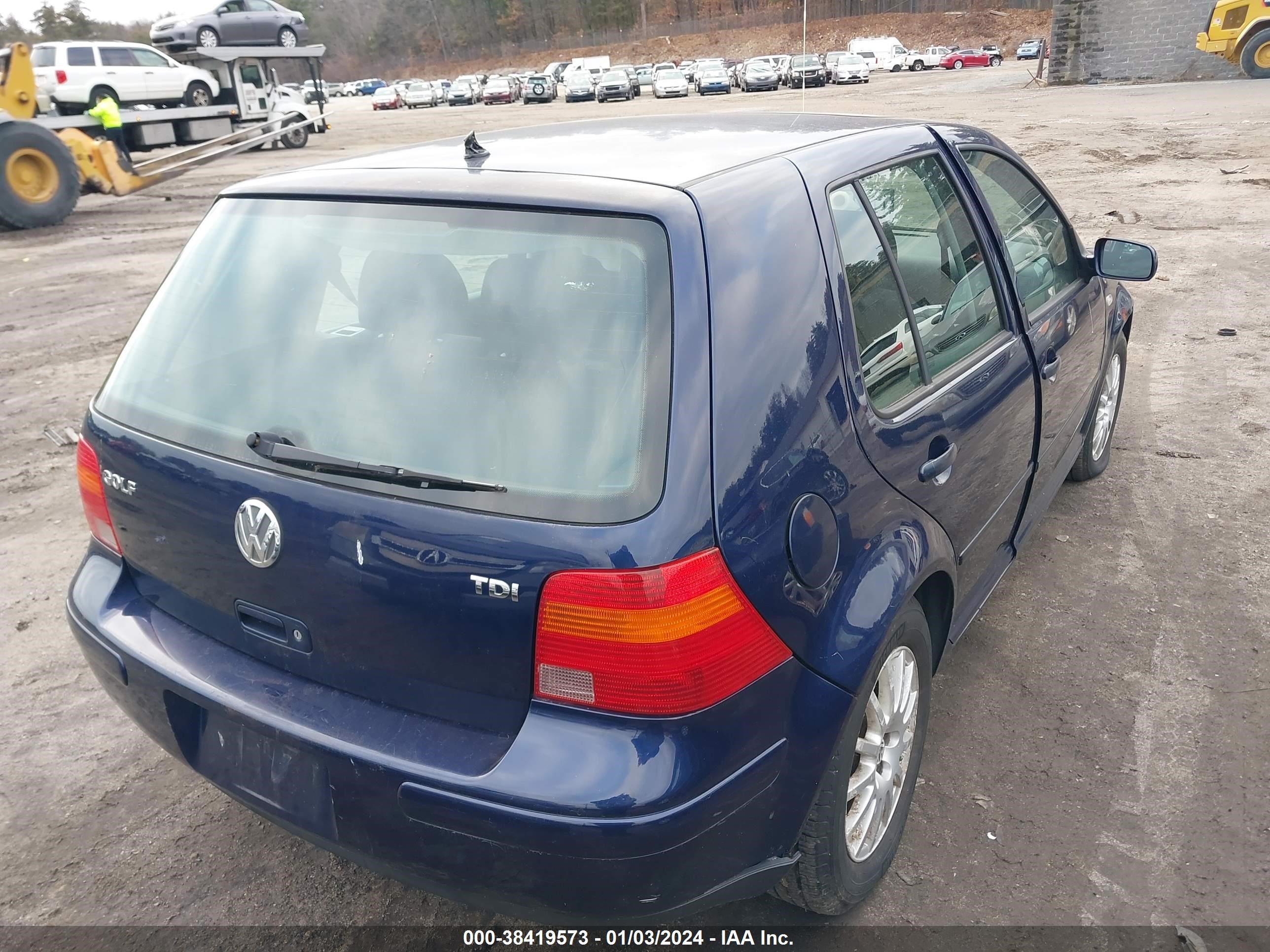 Photo 3 VIN: 9BWGP61J034006887 - VOLKSWAGEN GOLF 