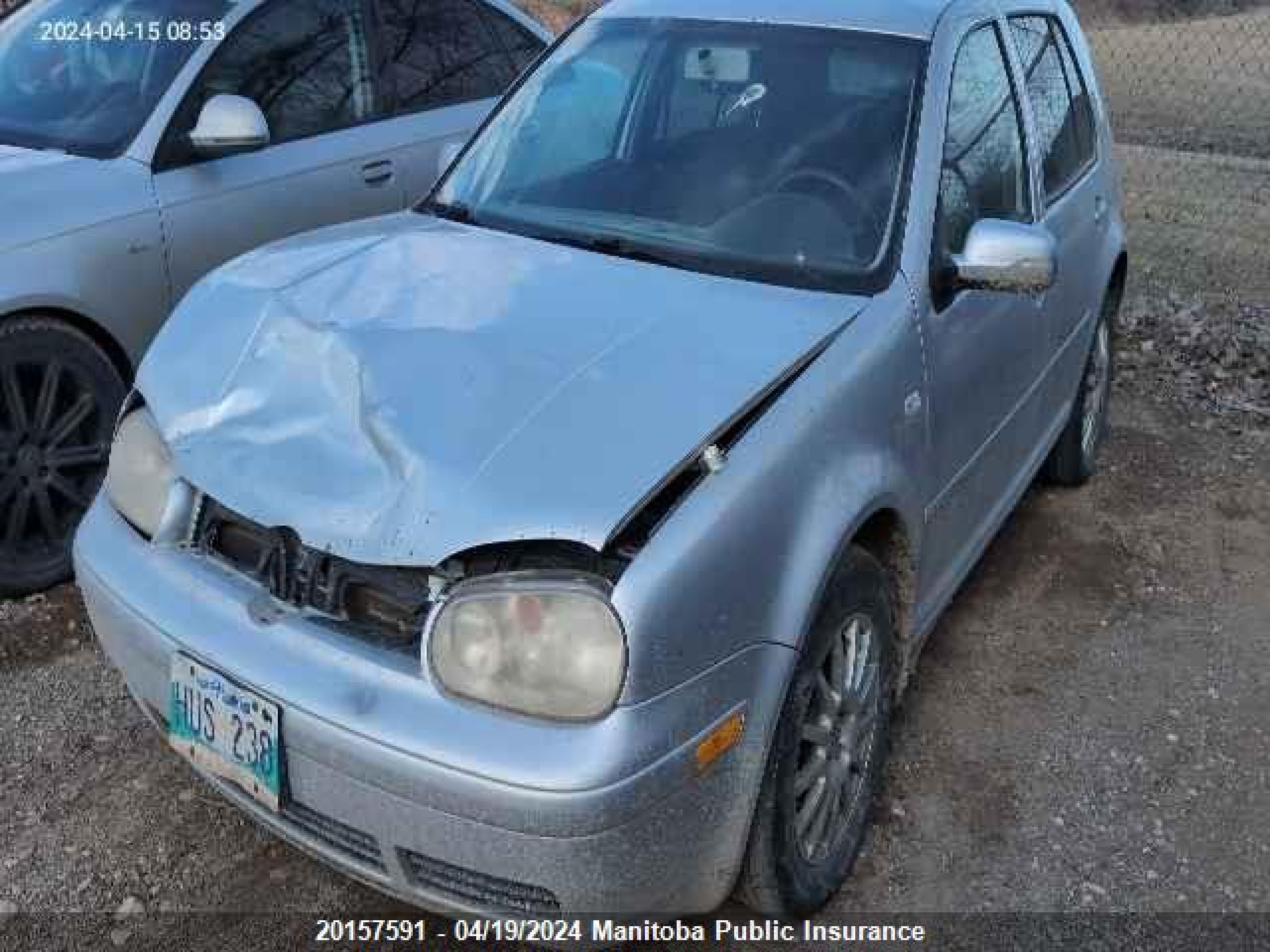 Photo 1 VIN: 9BWGR21J044006912 - VOLKSWAGEN GOLF 